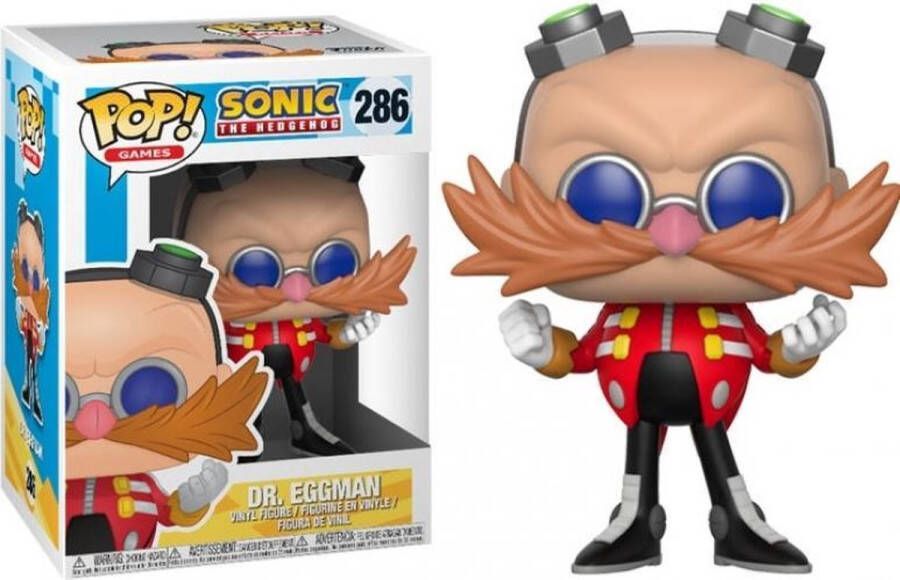 Funko Pop! Sonic The Hedgehog Dr. Eggman Vinyl Figure Verzamelfiguur