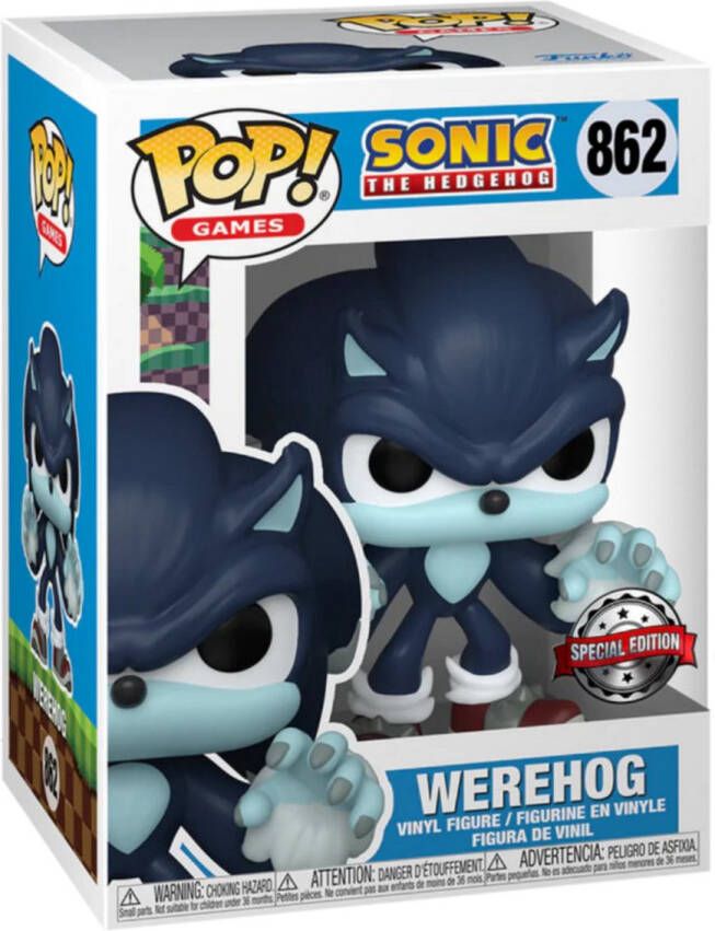 Funko Pop! Sonic The Hedgehog Werehog #862 Exclusive Special Edition