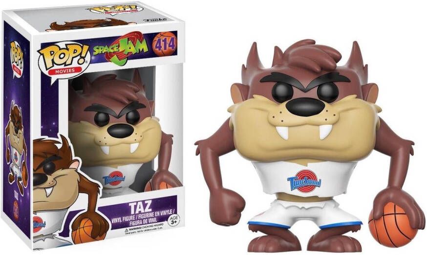 Funko Pop! SPACE JAM Bobble Head POP N° 414 Taz