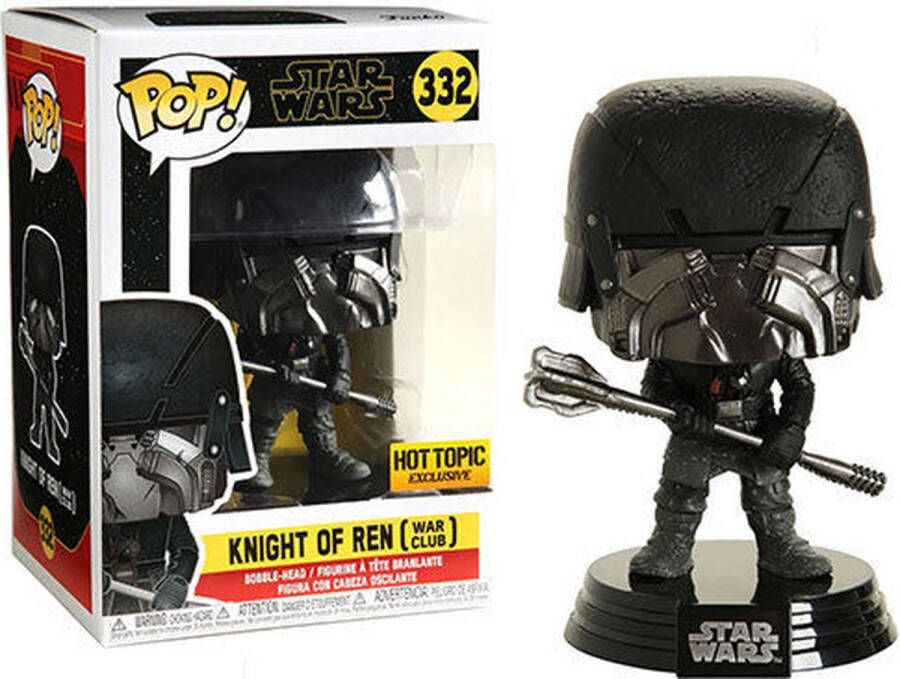 Funko Pop! Star Wars #332 Knight of Ren (War Club) Special Edition Figure Bobble-head