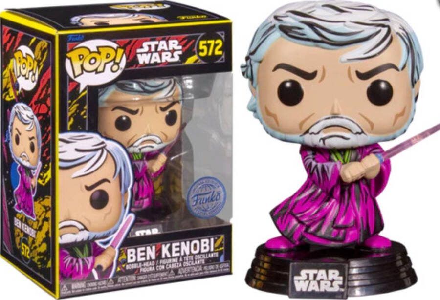 Funko Pop! Star Wars Ben Kenobi #572 Retro Series Exclusive