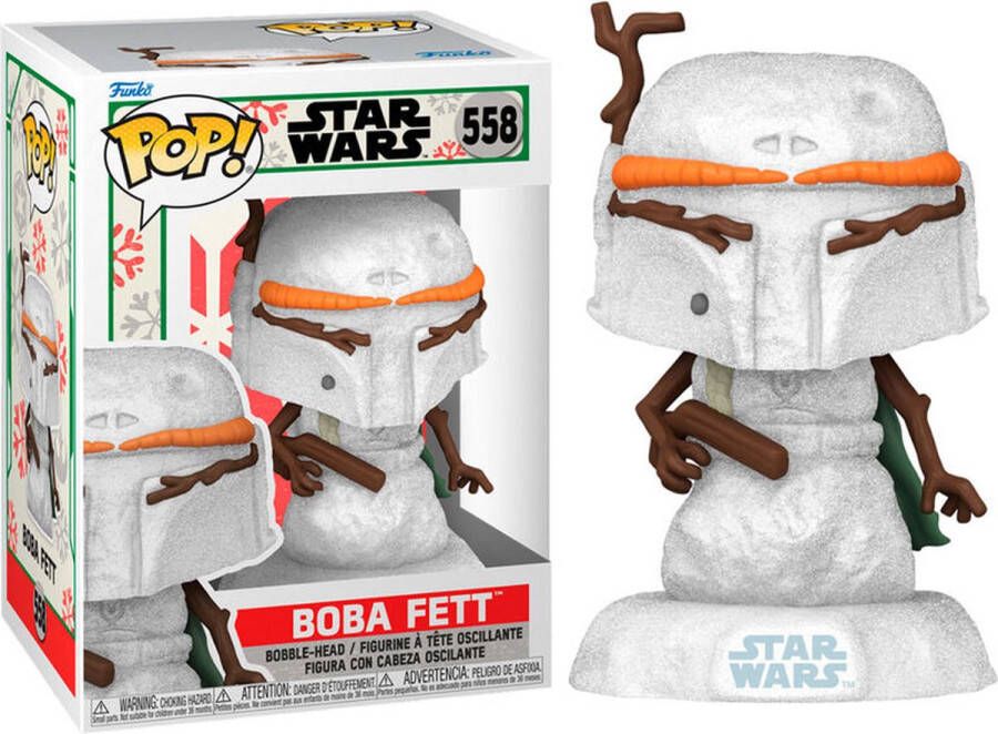Funko Pop! Star Wars Boba Fett #558 Kerst figuur Star Wars Holiday