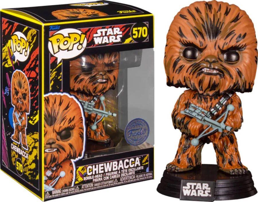 Funko Pop! Star Wars Chewbacca #570 Retro Series Exclusive