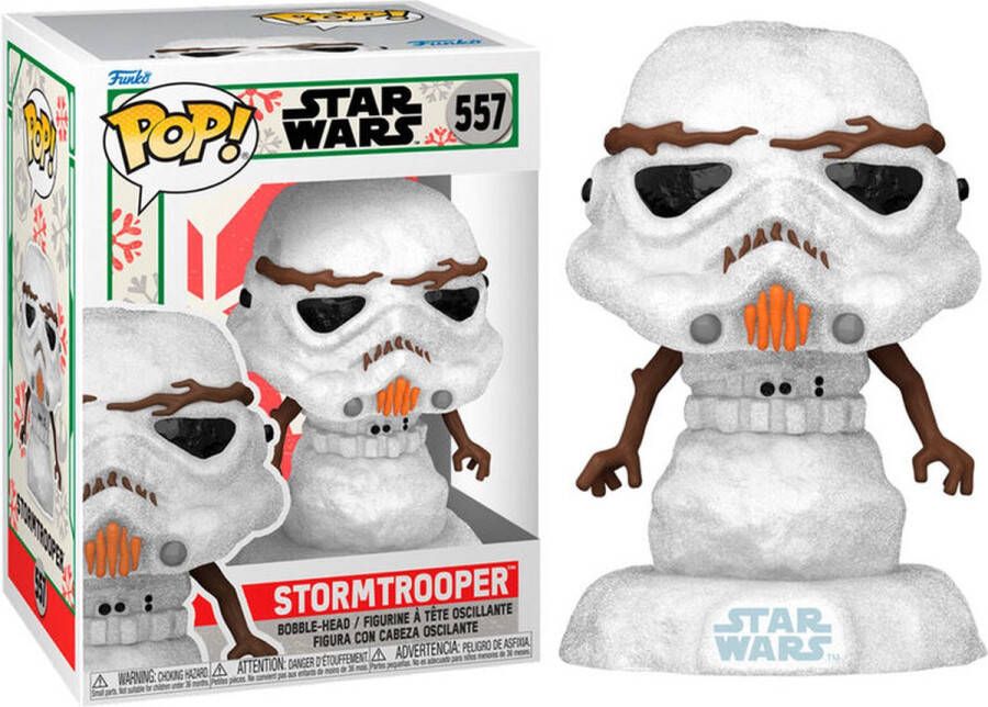Funko Pop! Star Wars Holiday Stormtrooper #557 Kerst geschenk editie als Sneeuwpop