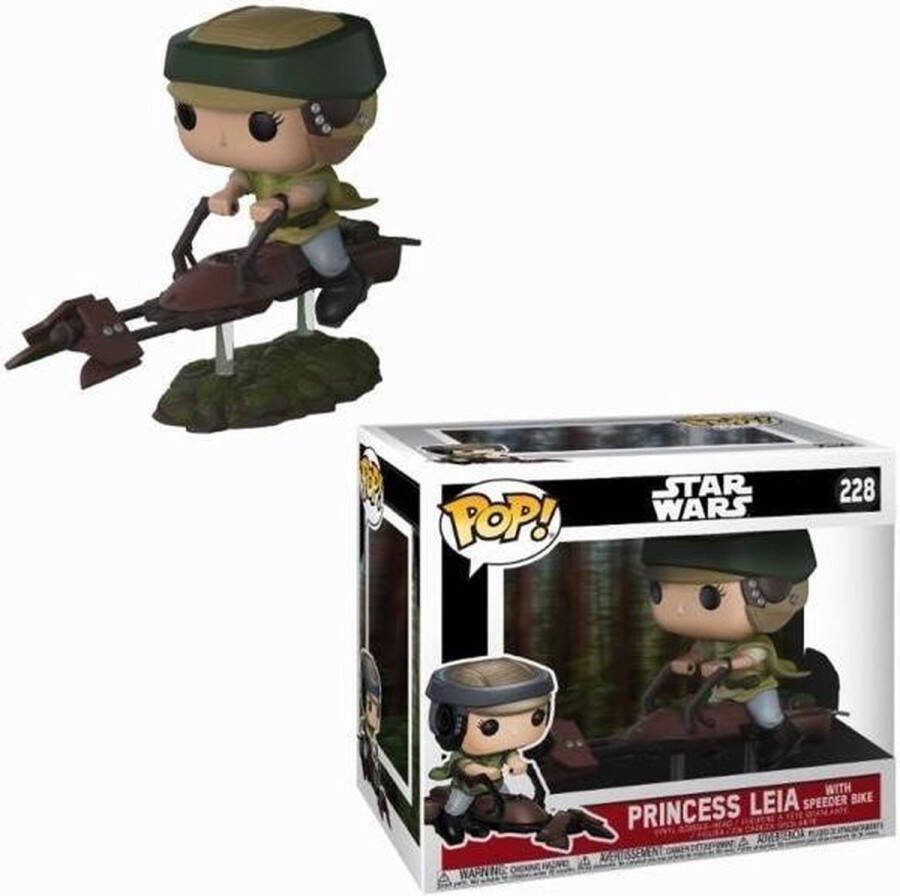 Funko Pop! Star Wars Princess Leia on Speeder Bike Deluxe