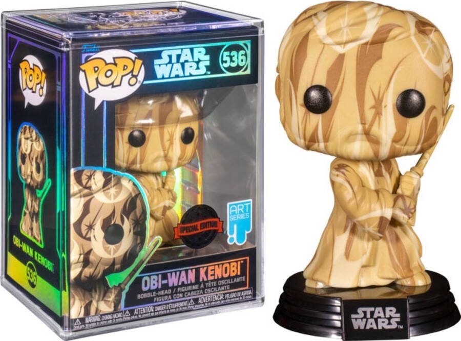 Funko Pop! Star Wars Obi-Wan Kenobi Rebel Alliance Artist Series #536 Special Edition Exclusive