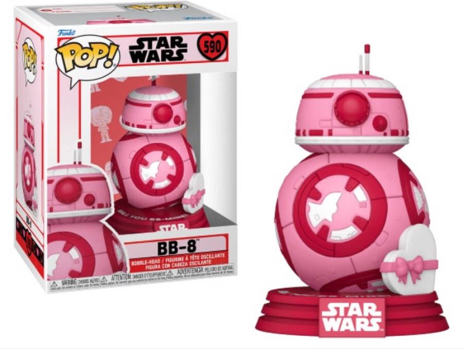 Funko Pop! Star Wars: Valentines BB-8 CONFIDENTIAL
