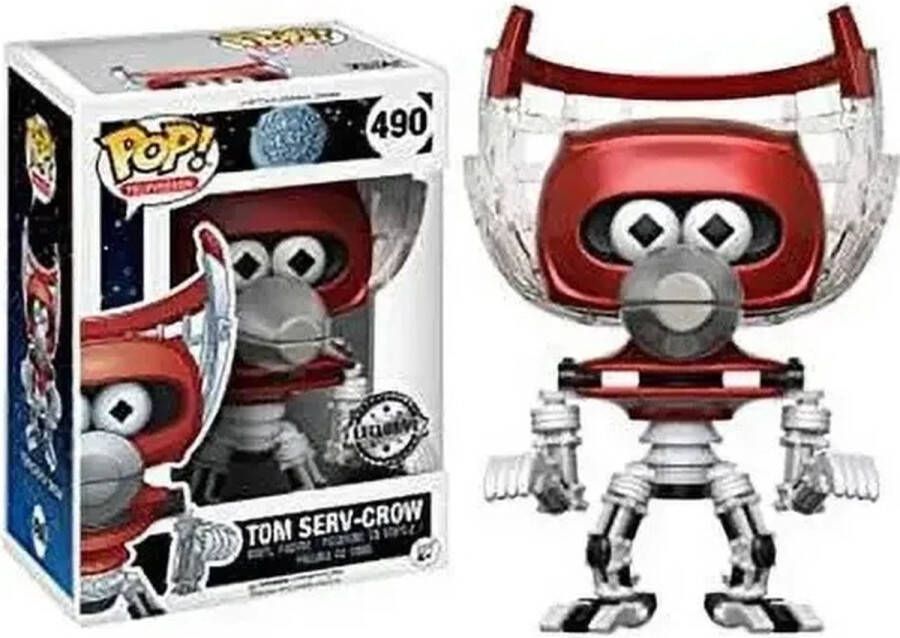 Funko Pop! Television: Mystery Science Theatre 3000 Tom Serv-crow #490 Special Edition Exclusive [7.5 10]