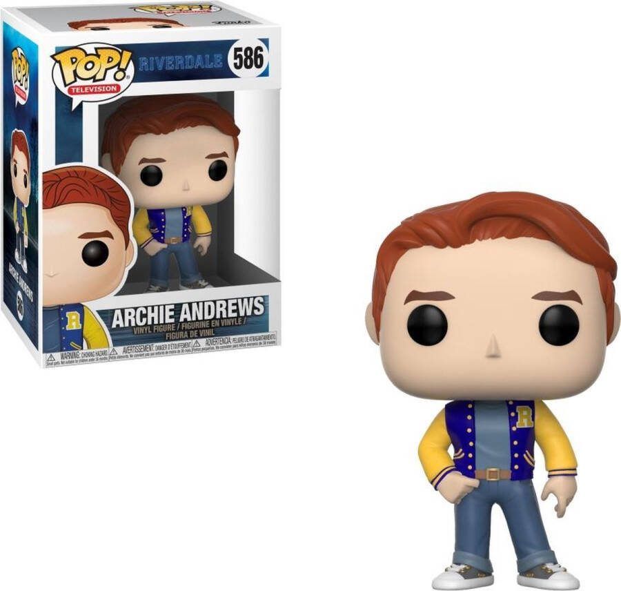 Funko Pop! Television: Riverdale Archie Andrews #586 Hot Topic Pre-release Exclusive [7.5 10]