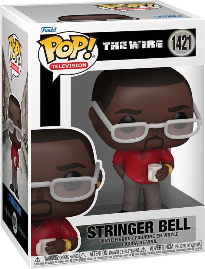 Funko Pop Television: The Wire Stringer Bell Pop #1421