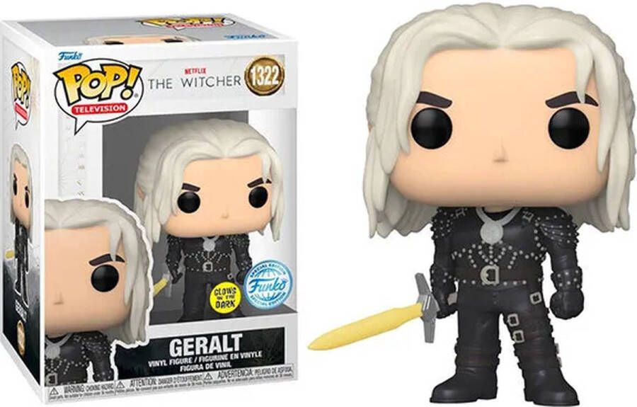 Funko Pop! The Witcher (TV) Geralt with Sword Glow US Exclusive