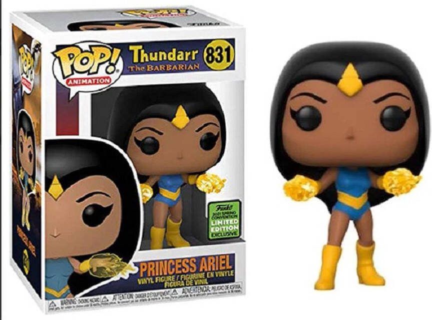 Funko pop Thundarr The Barbarian #831 Princess Ariel LE 2021 Spring Convention Exclusief