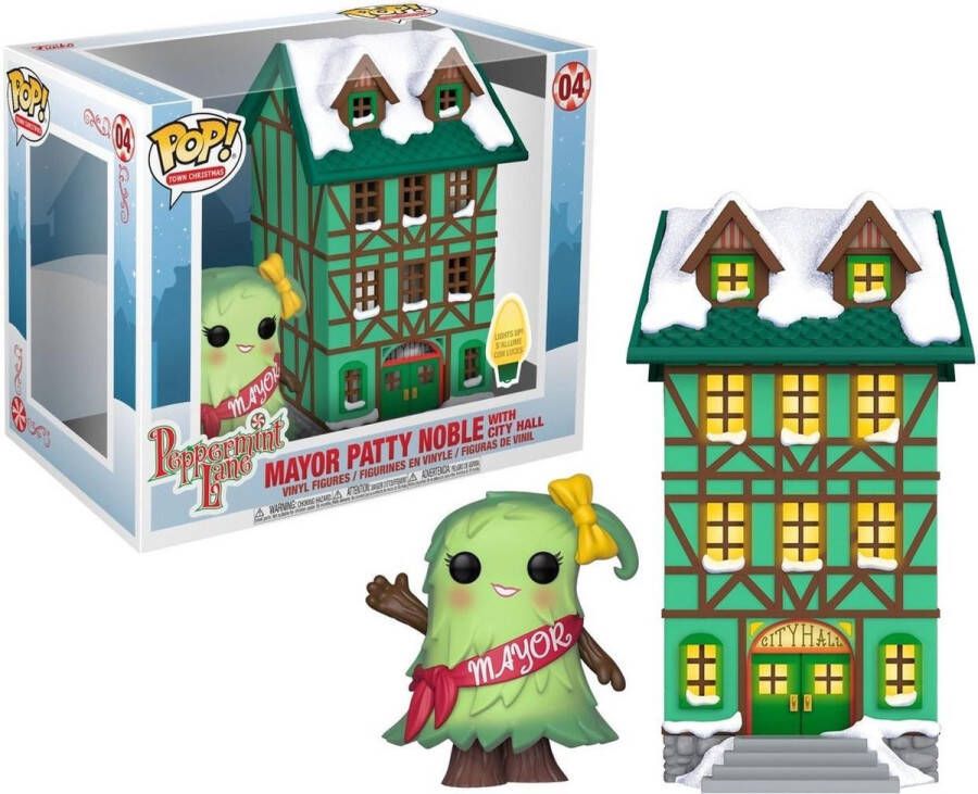 Funko POP! Town: Holiday Town Hall w Mayor Patty Noble (44424)