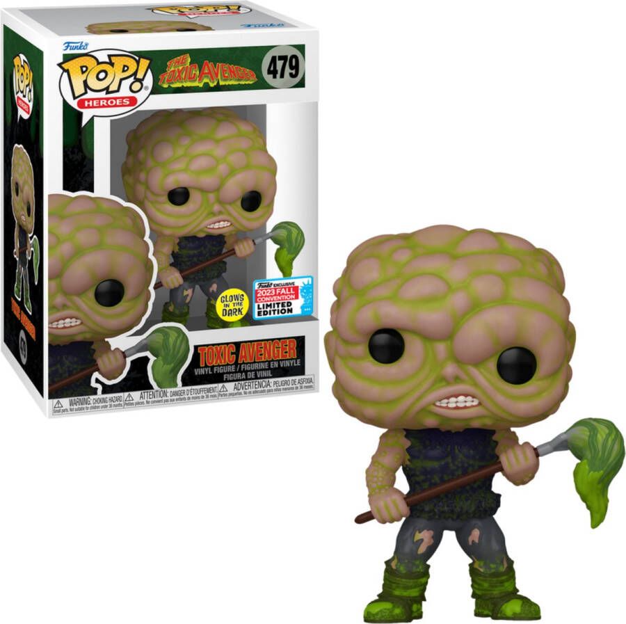 Funko POP! Toxic Avenger 479 GITD NYCC 2023 Exclusive LE