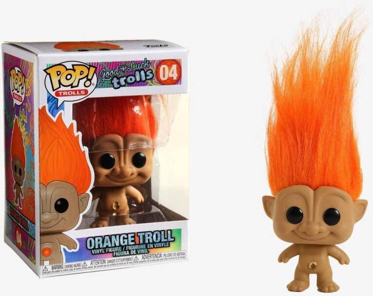 Funko Pop Trolls Orange Troll Vinyl Figure