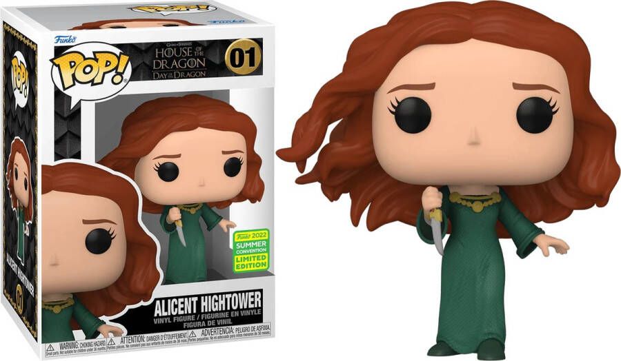 Funko Pop! TV: House of the Dragon Alicent Hightower Summer Convention Exclusive