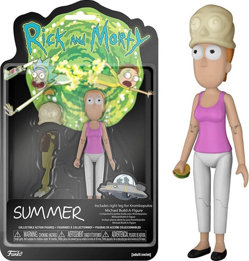 Funko Rick And Morty Verzamelfiguur Action Figure Summer 13 cm Multicolours