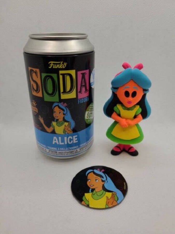 Funko SODA Alice (Black Lite) Alice IN Wonderland Vinyl Soda 1 4200 Exclusive!