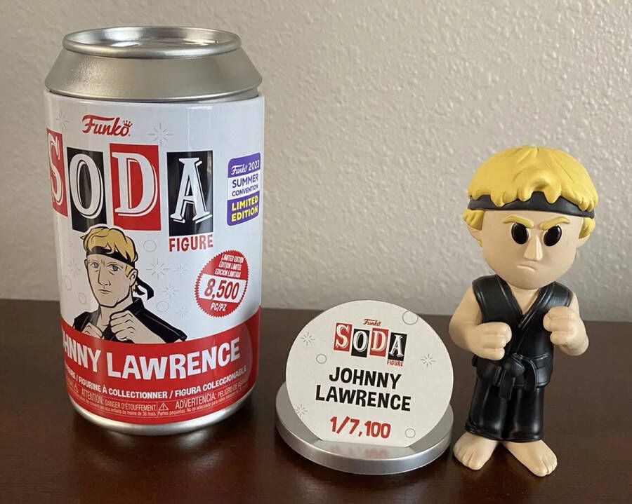 Funko Soda Pop! Cobra Kai Johnny Lawrence SDCC 2023 Exclusive LE