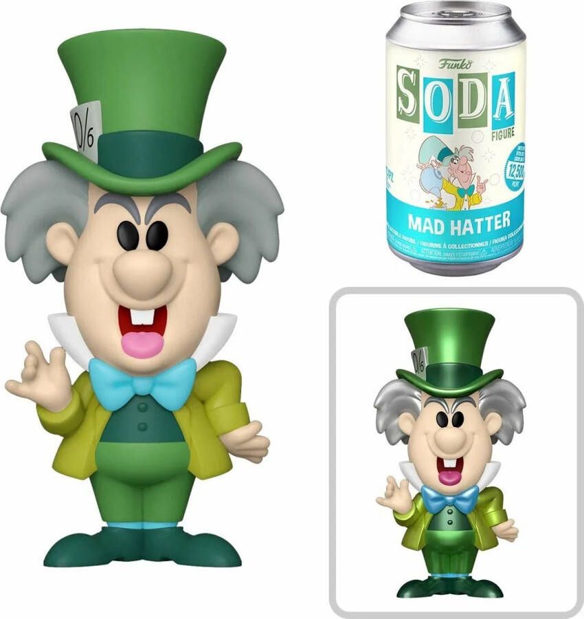 Funko Soda Pop! Disney Mad Hatter (Alice in Wonderland) Kans op Chase