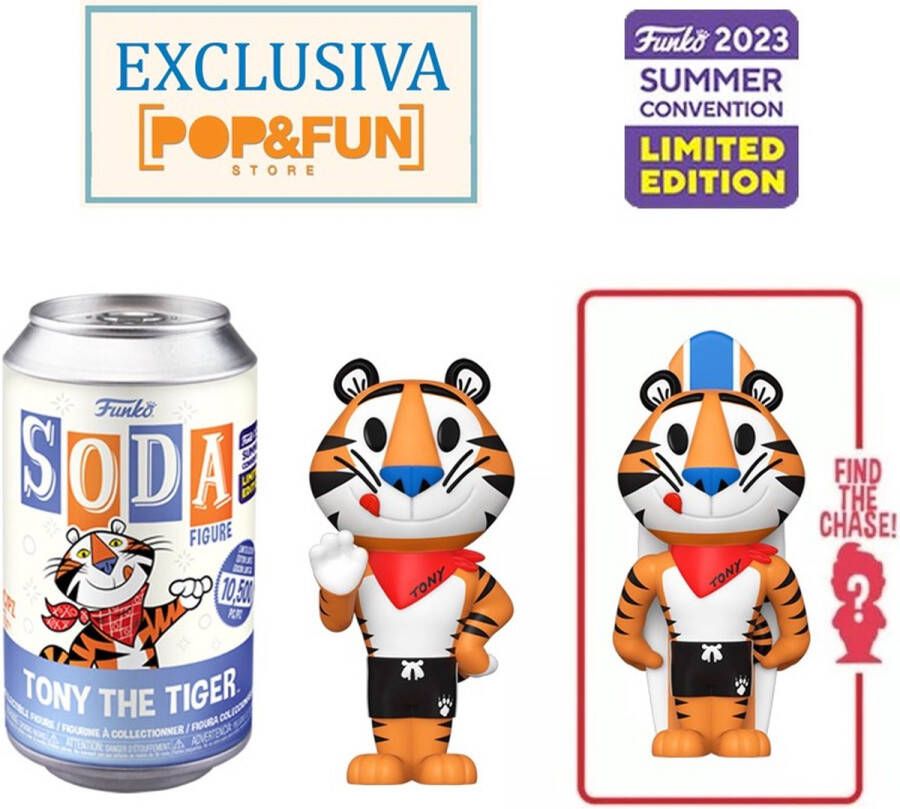 Funko SODA Pop! Kelloggs Tony the Tiger Exclusive Kans op Chase