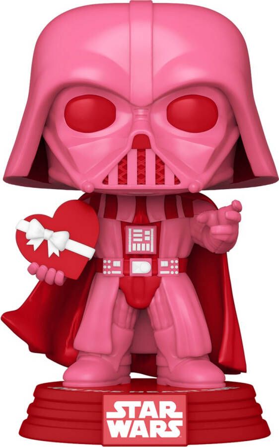 Funko Star Wars Verzamelfiguur Pop! Vinyl Valentines Vader With Heart Roze