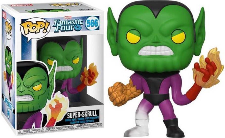 Funko Super-Skrull Fantastic Four Pop! #566 | Pops Vinyl | Pop Toys | Speelgoed voor kinderen