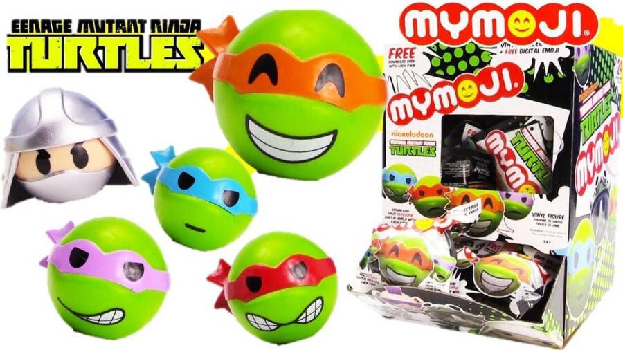 Funko Teenage Mutant Ninja Turtles verzamel figuurtjes Speelgoed 4 cm 1 zakje