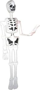 Funny Fashion Halloween Opblaasbaar skelet geraamte 180 cm decoratie Opblaasbare skeletten feestartikelen versiering