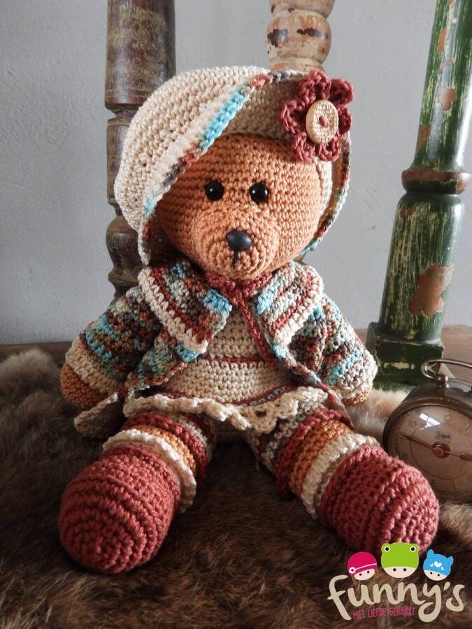 Funny's Haakpakket Funny bear Cathy