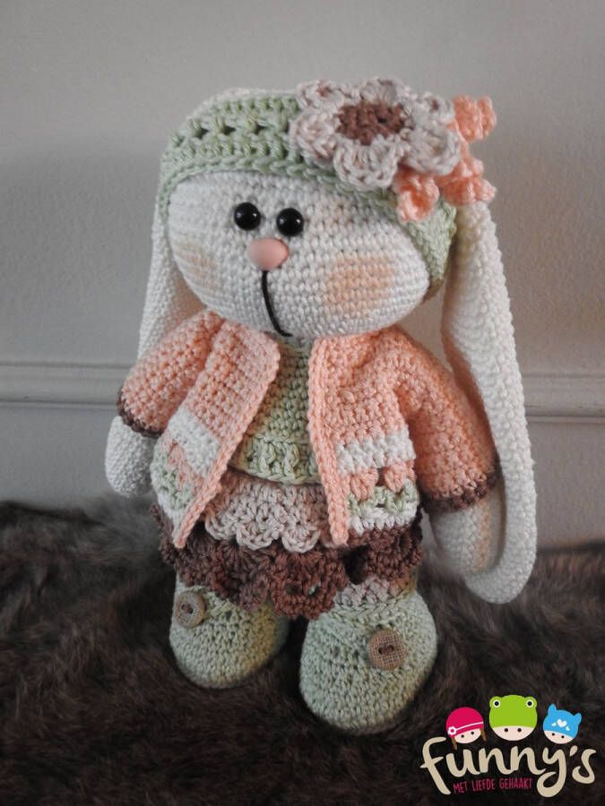 Funny's Haakpakket Funny Bunny Nina