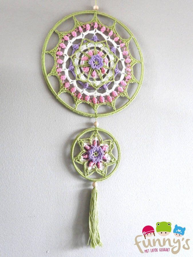 Funny's Haakpakket Funny Mandala Pastel 25 cm