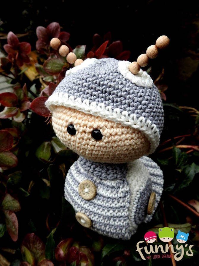 Funny's haken Haakpakket Funny Snail Speedy