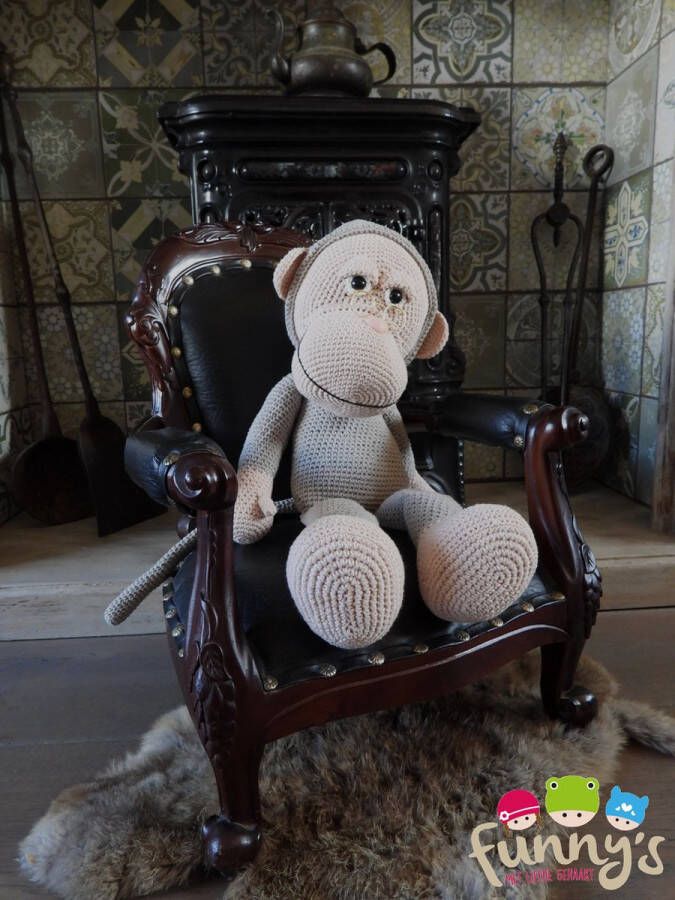 Funny's Haakpakket XXL Funny Monkey basic Grandma