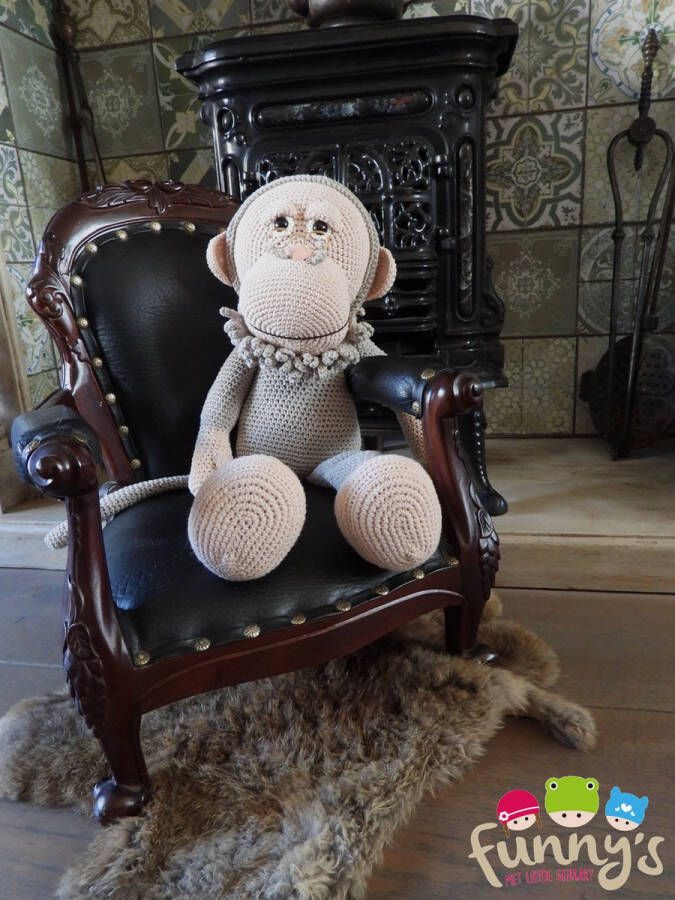 Funny's Haakpakket XXL Funny Monkey basic Grandpa