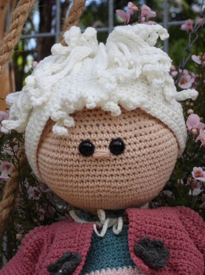 Funny's Haakpakket XXL Funny pruik (voor Funny Doll)
