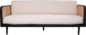 Furnified Rotan Zitbank Milan Zwart