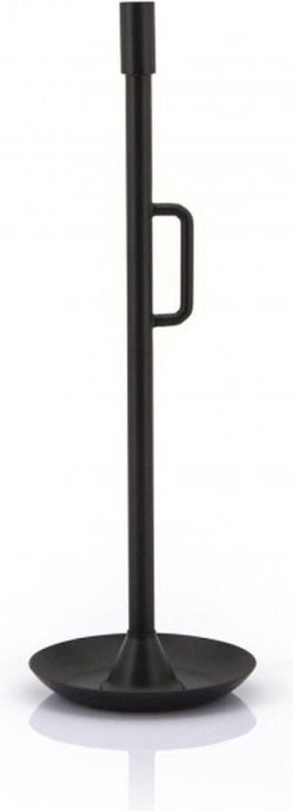 Furnilux Kandelaar Wick zwart 60 cm hoog zwarte kaarsenhouder kaarsenstandaard Metaal