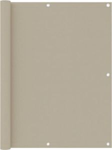 Furniture Limited Balkonscherm 120x600 cm oxford stof beige