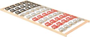 Furniture Limited Bedframe met 12 latten en steunen 100x200 cm