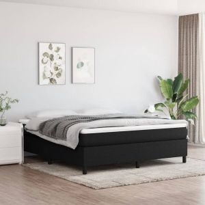 Furniture Limited Boxspring met matras stof zwart 180x200 cm