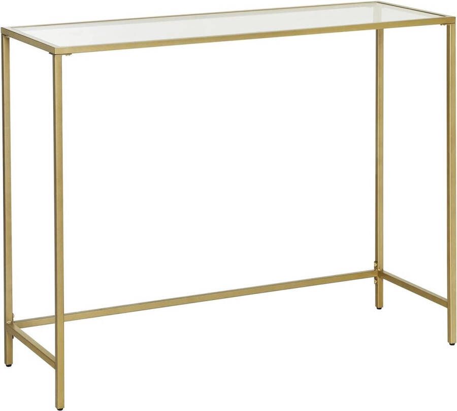 FurnStar dressior Console tafel 100x35x80cm – Gold