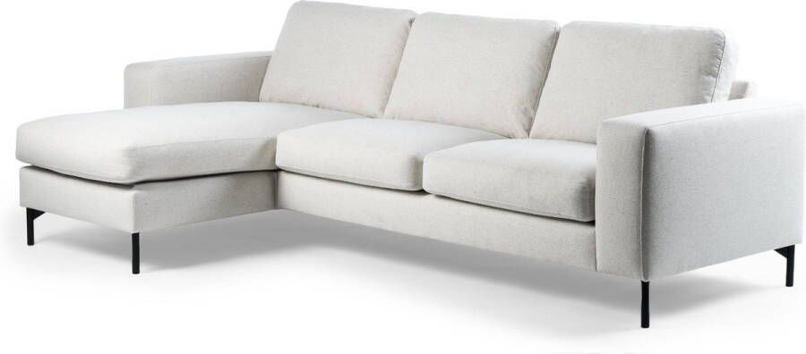 Furntastik Gorizia 3 zits bank CL L+R stof Valente naturel