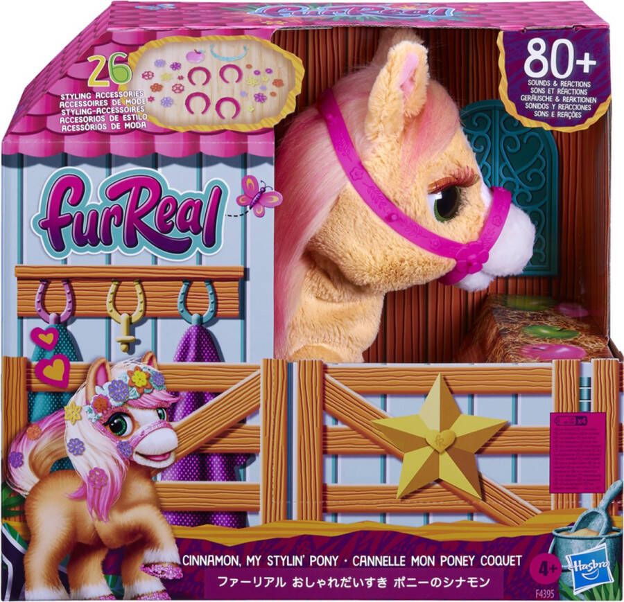 FurReal Friends Cinnamon mijn Styling Pony interactieve knuffel