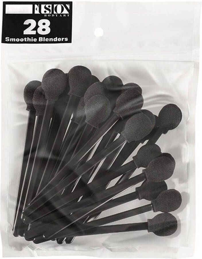 Fusion Bodyart Fusion Lollipop Smoothie Blender Rond Zwart 28 Stuks