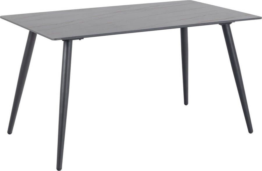 Bendt Eettafel Ib Keramiek 140 x 80cm Zwart