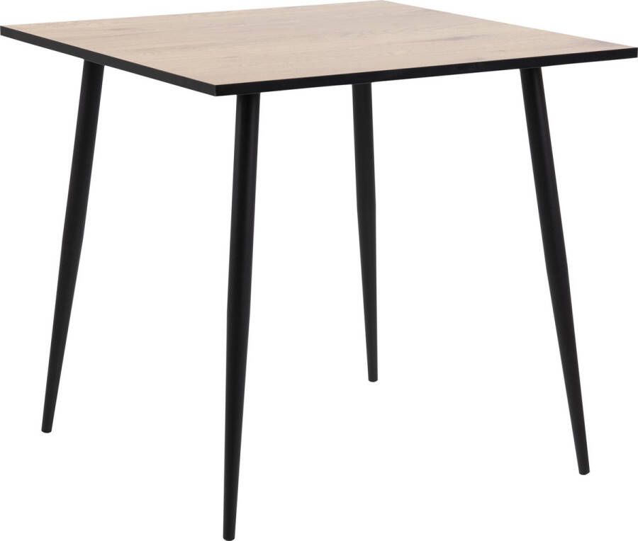 Hioshop Willy eetkamertafel wild eiken decor.
