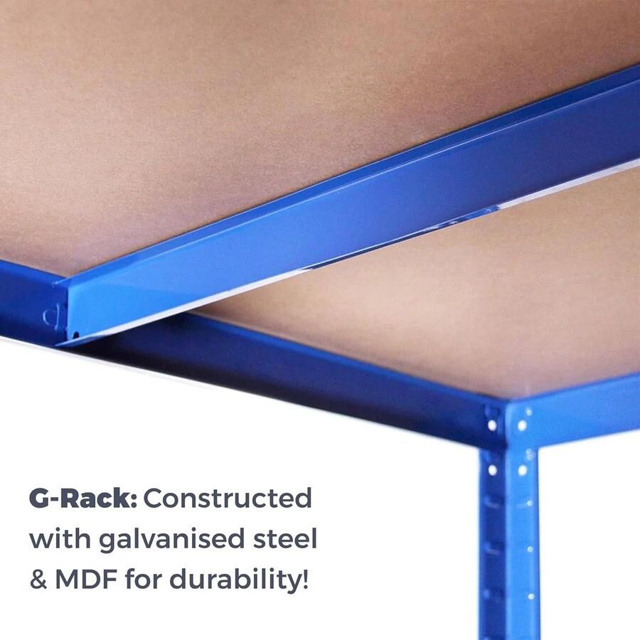 G-Rack Enkele extra plank voor stellingkast 120 x 45 Blauw
