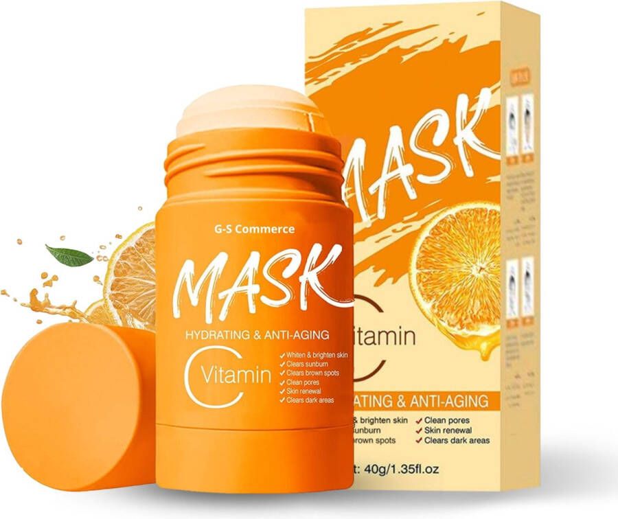 G-S Commerce Mask Stick Vitamine C Bekend van de Green Mask Stick |Gezichtsmasker Klei masker Huidverzorging Clay mask