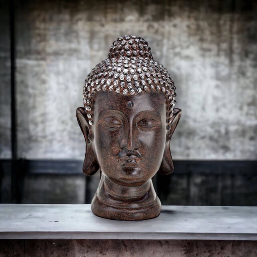 G. Wurm Boeddha beeld bruin